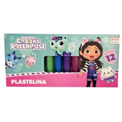 PLASTELINA KOCI DOMEK GABI 12 KOLORÓW ST. MAJEWSKI