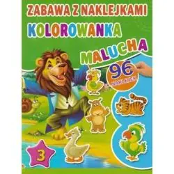 KOLOROWANKA MALUCHA. ZABAWA Z NAKLEJKAMI