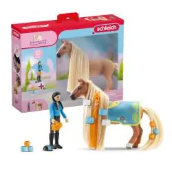 ZESTAW STARTOWY KIM I CARAMELO 42585 HORSE CLUB SCHLEICH 4+