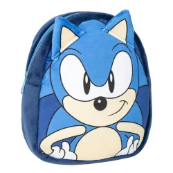 PLECAK PLUSZOWY SONIC DO PRZEDSZKOLA 22 CM