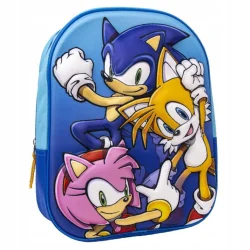 PLECAK PRZEDSZKOLNY SONIC 3D