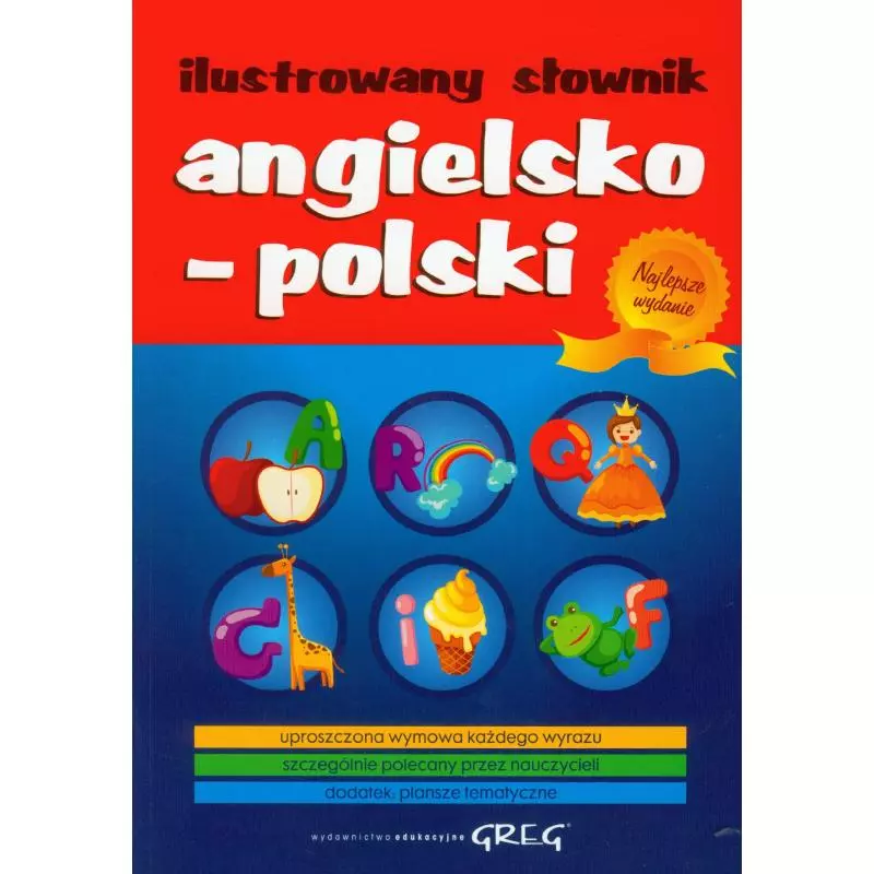 ILUSTROWANY SŁOWNIK ANGIELSKO-POLSKI POLSKO-ANGIELSKI Daniela MacIsaac - Greg