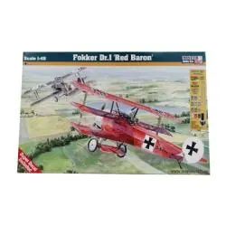 MODEL SAMOLOTU FOKKER DR.I RED BARON 1:48 ZESTAW DO SKLEJANIA D-230 8+