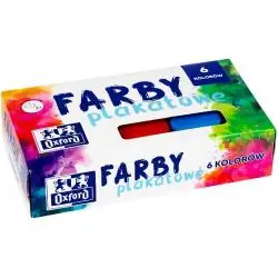 FARBY PLAKATOWE OXFORD 6 KOLORÓW
