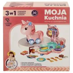 ZESTAW KUCHNIA 30 ELEMENTÓW ZABAWKA DLA DZIECI 3+
