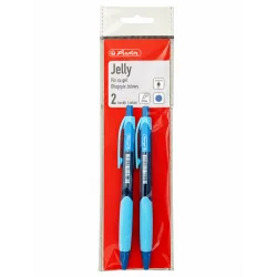 DŁUGOPIS ŻELOWY NIEBIESKI 0,7 MM 2 SZTUKI HERLITZ