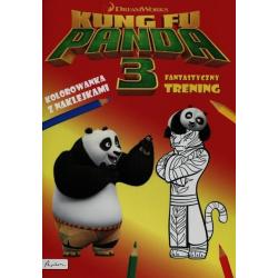 KUNG FU PANDA 3. FANTASTYCZNY TRENING. KOLOROWANKA Z NAKLEJKAMI