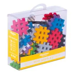 KLOCKI KONSTRUKCYJNE MIDI WAFFLE 44 ELEMENTY MARIOINEX 2+
