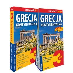 GRECJA KONTYNENTALNA ZESTAW PRZEWODNIKOWY 3W1 II GATUNEK