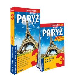 PARYŻ 3W1 PRZEWODNIK + ATLAS + MAPA II GATUNEK