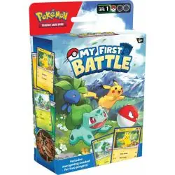 KARTY POKEMON MY FIRST BATTLE PIKACHU BULBASAUR TCG 6+