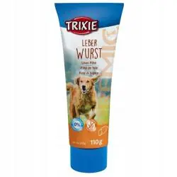 PRZYSMAK PASZTET DLA PSA LEBER WURST 110 G BEZ GLUTENU TRIXIE