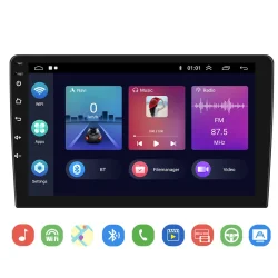 RADIO SAMOCHODOWE 2 DIN 9" ANDROID CARPLAY ANDROID AUTO GPS WIFI