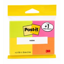 KARTECZKI SAMOPRZYLEPNE POST-IT 400 KARTEK 51 X 38 MM