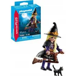 PLAYMOBIL CZAROWNICA Z KOTEM 4+