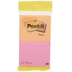 KARTECZKI SAMOPRZYLEPNE POST-IT 150 KARTEK 76 X 63,5 MM