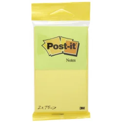 KARTECZKI SAMOPRZYLEPNE POST-IT 150 KARTEK 76 X 63,5 MM