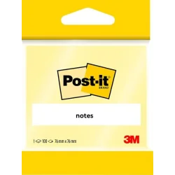 KARTECZKI SAMOPRZYLEPNE POST-IT 100 KARTEK 76 X 76 MM