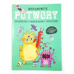 POTWORY. KSIĄŻECZKI Z NAKLEJKAMI I TATUAŻAMI