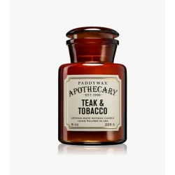 ŚWIECA ZAPACHOWA PADDYWAX APOTHECARY TEAK & TOBACCO 226 G