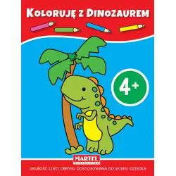KOLORUJĘ Z DINOZAUREM 4+