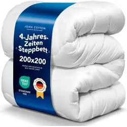 KOŁDRA HIPOALERGICZNA NA 4 PORY ROKU 200×200 CM JOHN COTTON