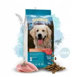 DIVINUS ADULT KARMA SUCHA DLA PSA DOROSŁEGO 20 KG WOŁOWINA KURCZAK WIEPRZOWINA