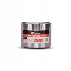 TAŚMA METALIZOWANA ALUMINIOWA 75 MM × 45 M ODPORNA NA PROMIENIOWANIE UV