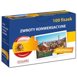 HISZPAŃSKI. ZWROTY KONWERSACYJNE. FISZKI 100
