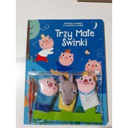 TRZY ŚWINKI. OPOWIEŚCI DO PODUSZKI Z PACYNKAMI NA PALUSZKI