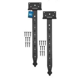 ZAWIAS ALTANOWY BUDOWLANY CZARNY 400 MM ZESTAW 2 SZTUKI