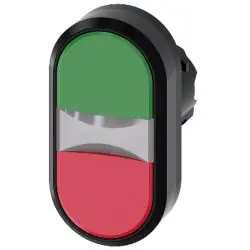 PRZYCISK PODWÓJNY SIRIUS ACT 22 MM ZIELONY CZERWONY SIEMENS