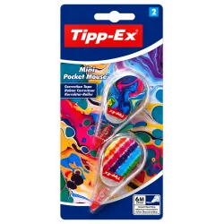 KOREKTOR W TAŚMIE MINI POCKET MOUSE 2 SZTUKI TIPP-EX