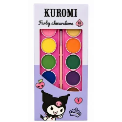 FARBY AKWARELOWE KUROMI 12 KOLORÓW ST. MAJEWSKI