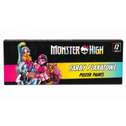 FARBY PLAKATOWE MONSTER HIGH 12 KOLORÓW ST. MAJEWSKI