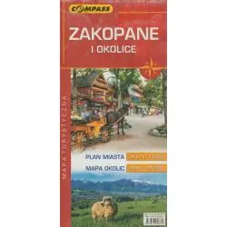 ZAKOPANE I OKOLICE. MAPA 1:60 000