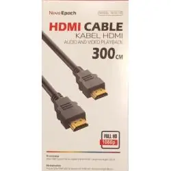 KABEL HDMI FULL HD 3M NOVA EPOCH
