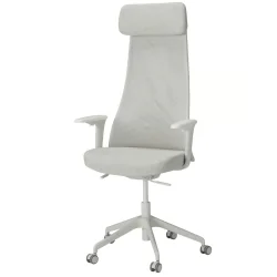 KRZESŁO OBROTOWE BIUROWE ERGONOMICZNE Z PODŁOKIETNIKAMI IKEA JÄRVFJÄLLET