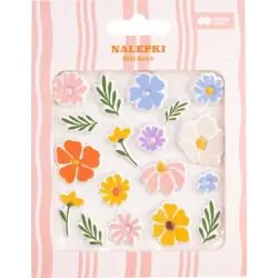 NAKLEJKI BLOOM 18 SZTUK DO PRAC KREATYWNYCH HAPPY COLOR