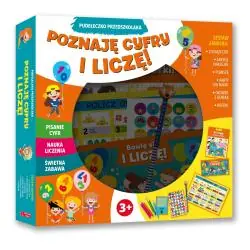 PUDEŁECZKO PRZEDSZKOLAKA. POZNAJĘ CYFRY I LICZĘ! 3+