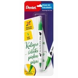 PISAK DWUSTRONNY PĘDZELKOWY DO KALIGRAFII PENTEL