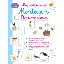 MÓJ WIELKI ZESZYT MONTESSORI. PIERWSZE SŁOWA