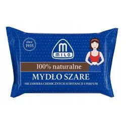 HIPOALERGICZNE SZARE MYDŁO NATURALNE DO CIAŁA I PRANIA MILO MATTES 175 G