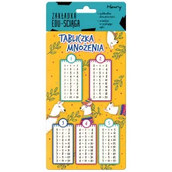 ZAKŁADKA EDUKACYJNA TABLICZKA MNOŻENIA LAMY