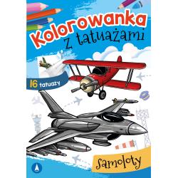 SAMOLOTY KOLOROWANKA Z TATUAŻAMI