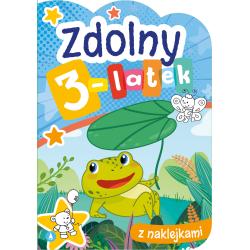 ZDOLNY 3-LATEK. KSIĄŻECZKA Z NAKLEJKAMI