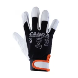RĘKAWICE ROBOCZE SKÓRA LICOWA KOZIA ROZMIAR 9 CABRA VELCRO