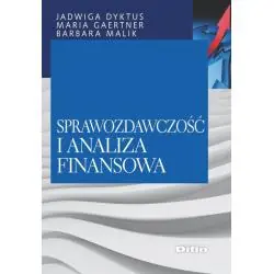 SPRAWOZDAWCZOŚĆ I ANALIZA FINANSOWA