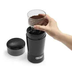 MŁYNEK DO KAWY Z OSTRZAMI ZE STALI NIERDZEWNEJ DELONGHI KG 200