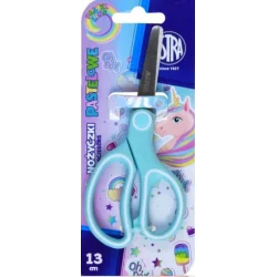 NOŻYCZKI ERGONOMICZNE DLA DZIECI UNICORN 13 CM ASTRA